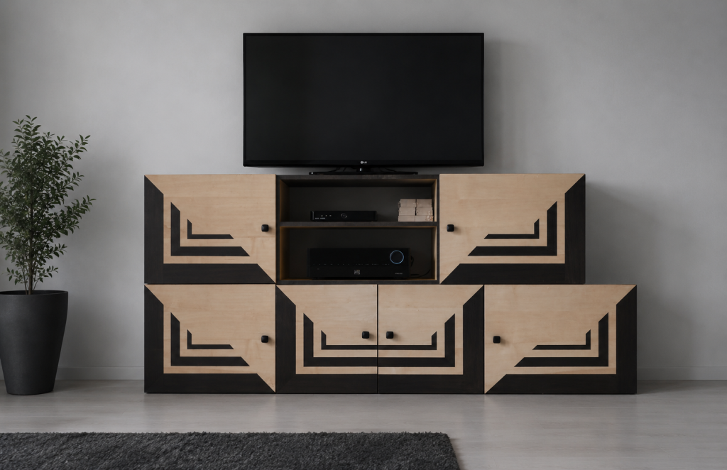 minimalista tv asztal
